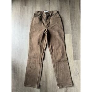 ABERCROMBIE & FITCH The 90's Straight‎ Ultra High Rise Jeans Curve Women's Sz 27
